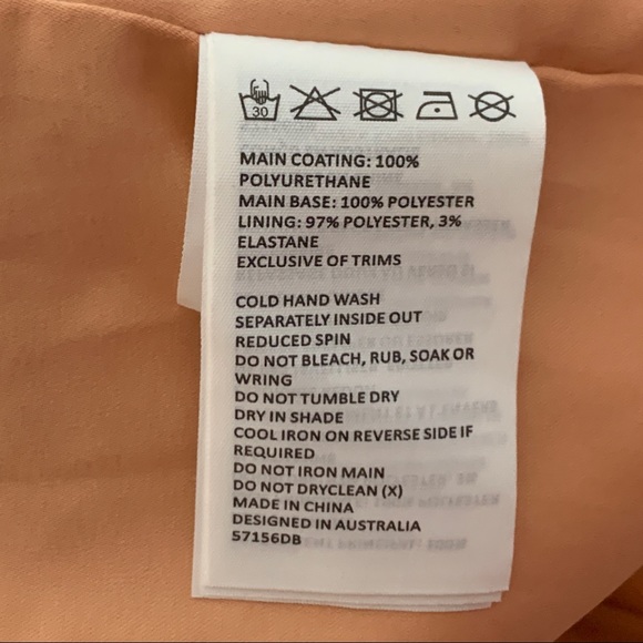 Bardot Sibella Sleeveless Faux Leather Midi Dress in Dusty Rose - Picture 13 of 13